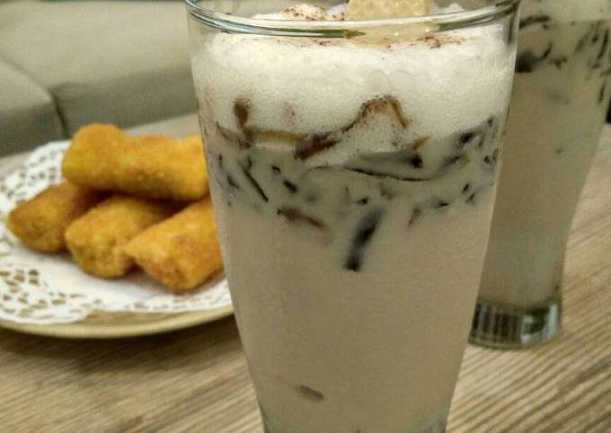 Resep Es cappucino cincau Anti Gagal