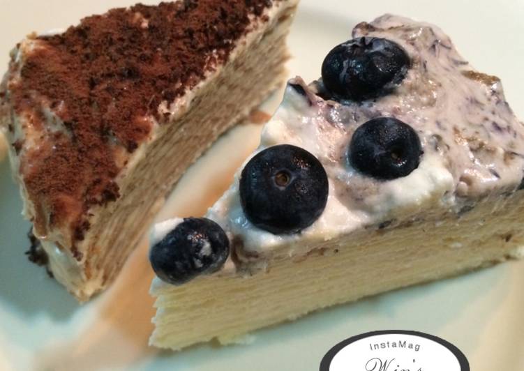 Bagaimana Membuat Blueberry Cheese Cake Crepe yang Menggugah Selera