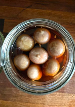 A picture of Pickled Onions.
