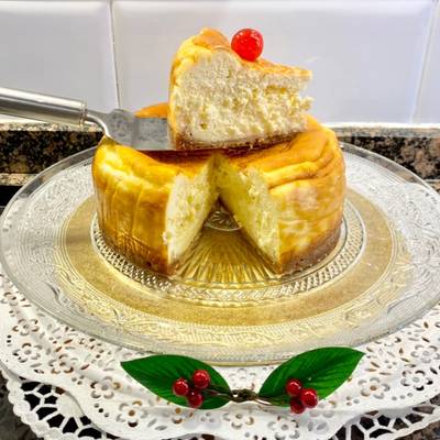 Pastel de queso con streusel de almendra Receta de javilowin@  Cookpad