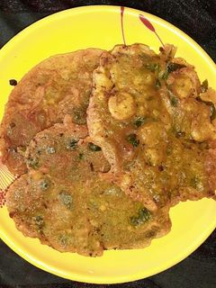 পুঁই পাতার কুরমুরি (pui patar kurmuri recipe in Bengali) রেসিপির প্রধান ছবি