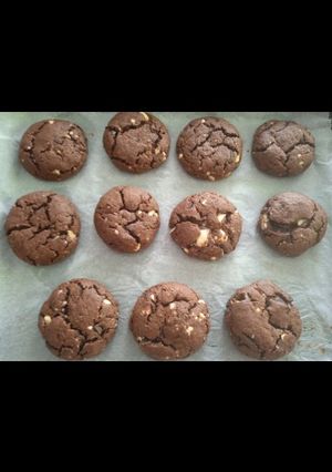 Φωτογραφία της συνταγής Μπισκότα τύπου brownies