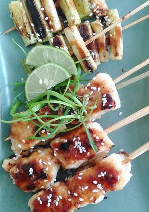 Foto resep Fish & Leek Teriyaki