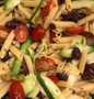 Easy Steps to Make Penne pasta salad with zucchini and olives the Perfect Makes you drool