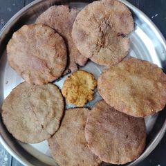 Upwas poori A picture of Upwas poori.