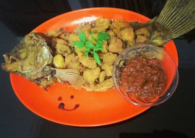 Ini dia! Resep memasak Gurami crispy fav adek dijamin gurih