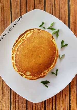 Foto resep Banana pluffy pancake