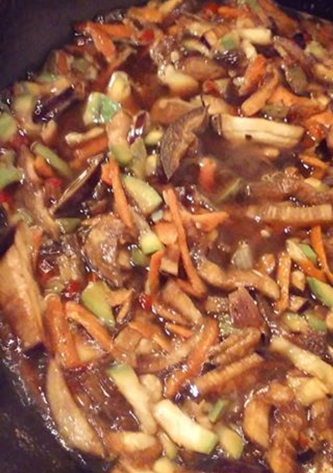 Una foto de Chop Suey de verduras DIET sin carne