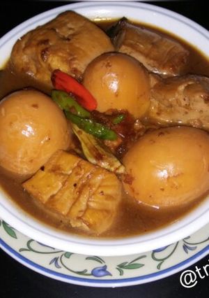 Foto resep Semur Tahu & Telur