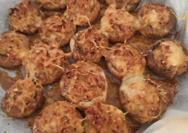 Champiñones rellenos