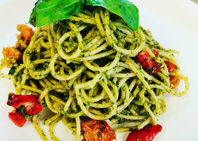 Resep Spaghetti Pesto Sauce oleh Michael Turnip - Cookpad