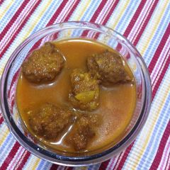 Lauki kofta A picture of Lauki kofta.
