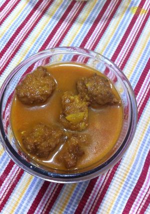 A picture of Lauki kofta.
