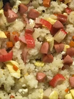 Hình của món Cơm chiên thập cẩm.