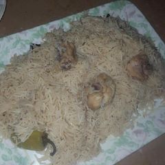 Chicken pulao A picture of Chicken pulao.