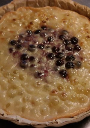 Une photo de Tarte douce au raisin