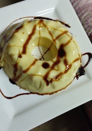 A picture of Instant egg pudding.