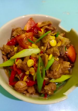 Foto resep Ayam saus teriyaki