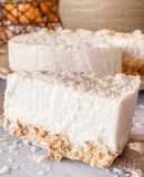 Cheesecake fría de coco