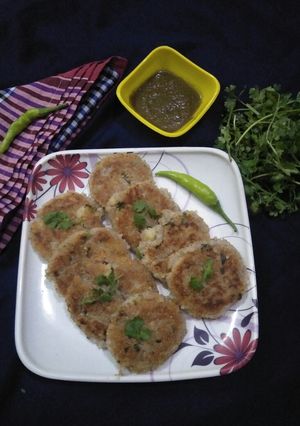 साबूदाना कटलेट (sabudana cutlet recipe in Hindi) रेसिपी मुख्य फोटो