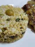 Arroz Integral con Pasas y semillas
