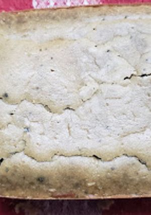 Una foto de Budín con matcha