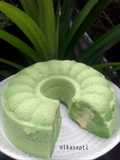 Bolu Kukus Pandan Keju Lumer