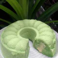 Bolu Kukus Pandan Keju Lumer-レシピのメイン写真