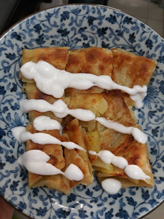 Foto resep Thai Manggo Pancake Coconut Sauce