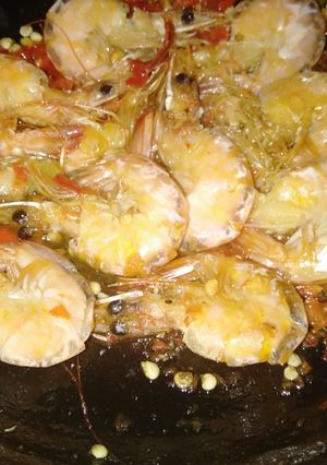 Foto resep Penyet udang (simpel banget)