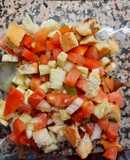 Gazpacho en ensalada/pipirrana