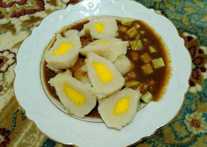 Resep Pempek Dos (Bahan alternative) 😁, Sempurna