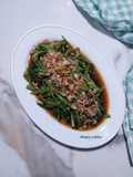 Tumis Kangkung Rebon Basah