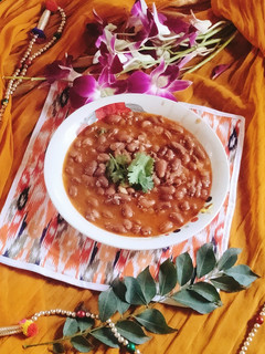 A picture of Masala Rajma curry 🍛 Punjabi style Rajma masala curry.