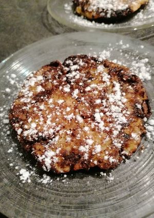 Une photo de Galette de pain perdu façon cookies