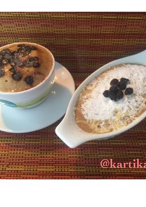 Foto resep Banana Oat Cheese steamed cake #BikinRamadanBerkesan #tajilpuasa