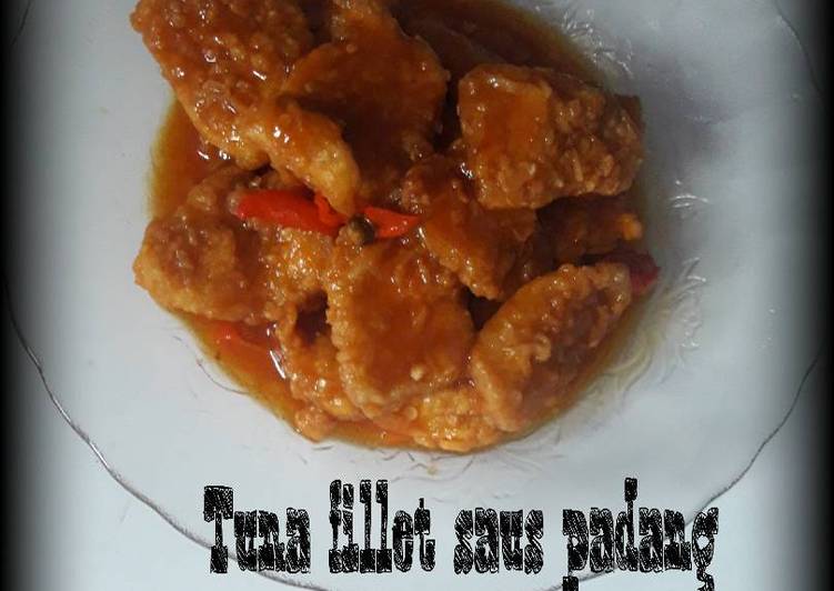 Resep Tuna fillet saus padang, Enak Banget