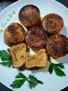 Foto resep Salted Egg Pao de Queijo