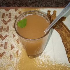 A picture of Ukwaju juice #Easter contest vibes.
