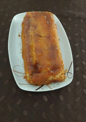 Φωτογραφία της συνταγής Cake γεμιστό με σπιτική μαρμελάδα βερίκοκο ♠️💜