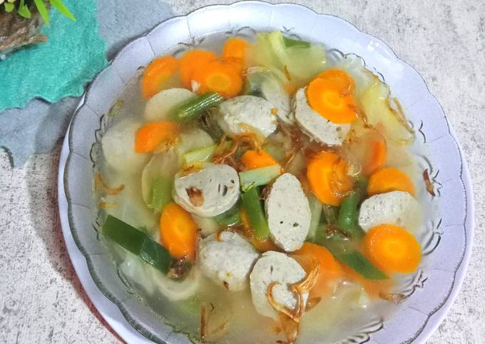 Resep Sop Bakso Oleh Vay Kitchen Cookpad