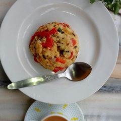 A picture of Healthy Upma taste of South India.