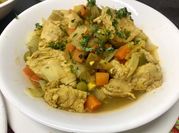 Una foto de guarniciones para goulash