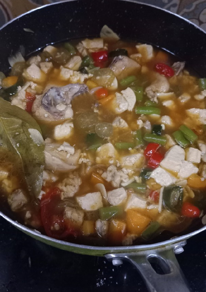 Foto resep 25. Sayur Asem-asem Ayam
