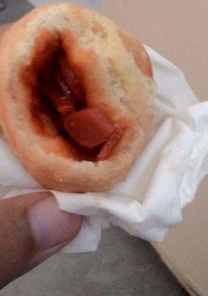 Foto resep Roti Goreng Isi Sosis Pedas