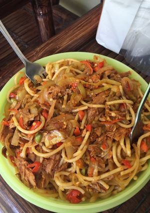 Foto resep Spaghetti tuna mercon