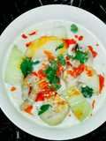 Spicy and Creamy Tom Kha Gai (Thai Chicken Coconut Soup)