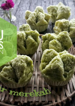 Foto resep Bolu Kukus Pandan Mekar