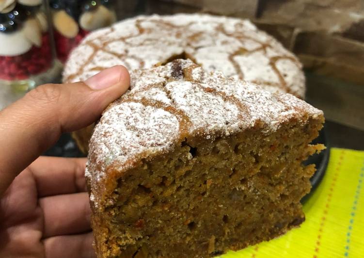 Recipe of Favorite Whole Wheat Carrot Banana Cake – Summer Holiday Treat