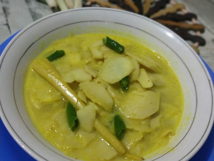 Resep Sayur santan rebung, Enak Banget